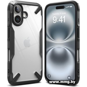 Чехол Ringke Fusion X для iPhone 16 (Black)