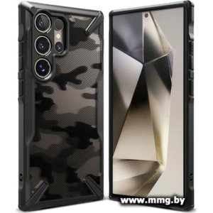 Чехол Ringke Fusion X для Galaxy S24 Ultra Camo Black