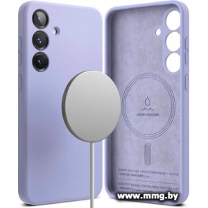 Чехол Ringke Silicone Magnetic для Galaxy S25 Lavender