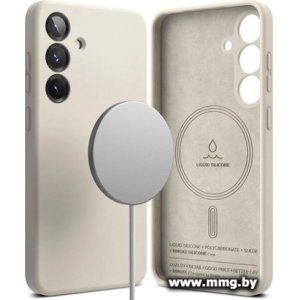 Чехол RINGKE SILICONE MAGNETIC для Galaxy S25 STONE