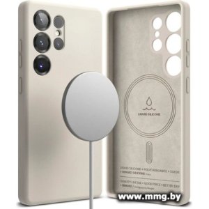 Чехол RINGKE SILICONE MAGNETIC для Galaxy S25 Ultra STONE