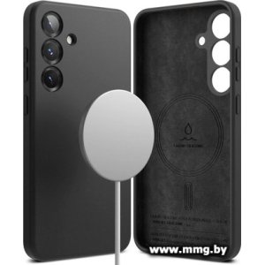 Чехол RINGKE SILICONE MAGNETIC для Galaxy S25 Plus BLACK