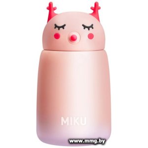 Miku Умная Сова 320 мл (розовый)