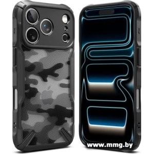 Чехол Ringke Fusion X для iPhone 17 Pro Camo Black