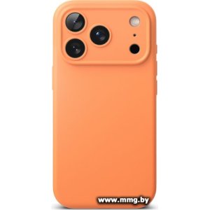 Чехол Ringke Silicone Magnetic для iPhone 17 Pro Max (Tangerine)
