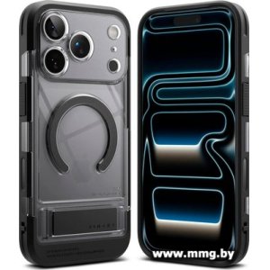 Чехол Ringke Ux Magnetic для iPhone 17 Pro Max Smoke Black