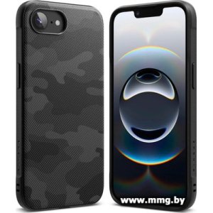 Чехол Ringke Onyx для iPhone 16e Camo Black