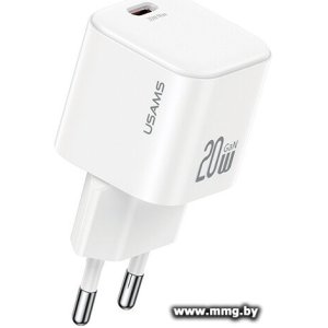 Зарядное устройство Usams CC260 20W GaN (белый) (CC260TC02)