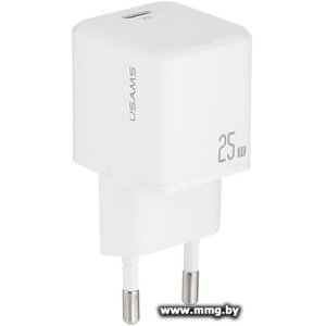 Зарядное устройство Usams CC289 25W GaN (белый) (CC289TC02)