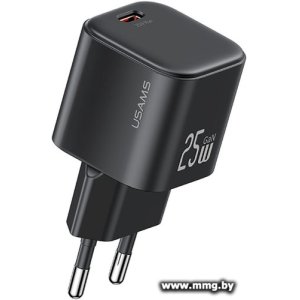 Зарядное устройство Usams CC289 25W GaN (черный) (CC289TC01)