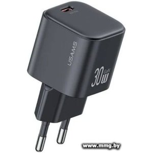 Зарядное устройство Usams CC262 30W GaN (черный) (CC262TC01)