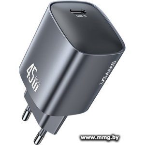 Зарядное устройство Usams CC323 T66 45W GaN (черный) (CC323TC01)