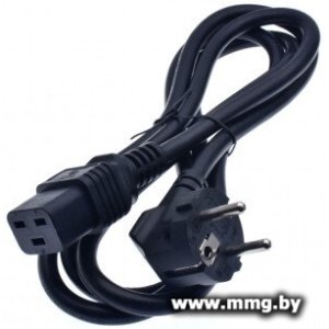 Кабель Kiper IEC60320-C19 - Schuko (3 м, черный)