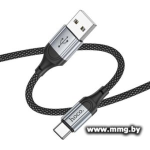Кабель Hoco X102 USB Type-A - USB Type-C (1 м, черный)