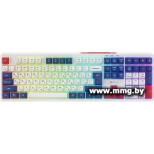 Оклик 725G (белый/красный)