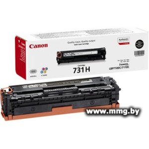 Картридж Canon 731H Bk 6273B002