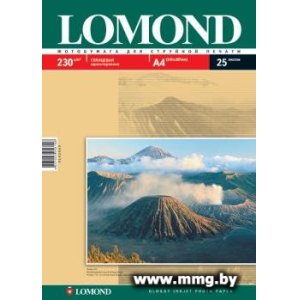 Фотобумага Lomond Глянцевая А4 230 г/кв.м. 25 листов (0102049)
