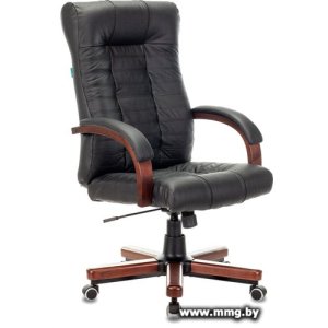 Бюрократ KB-10WALNUT/B/LEATH (черный)