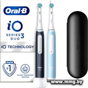 Oral-B iO Series 3 (черный/голубой)