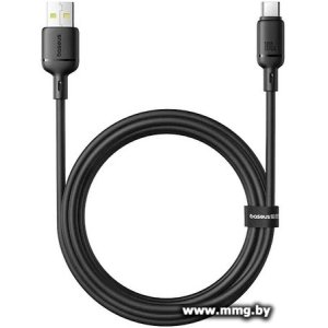 Кабель Baseus Silky P10377703113-01 USB to Type-C 100W (2 м, черный)