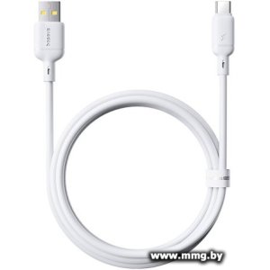 Кабель Baseus Silky P10377703213-03 USB Type-A - USB Type-C 3A (2 м, белый)