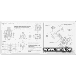 Дарк Проджект MD3a Aquamarine White (DP-MD-0040)