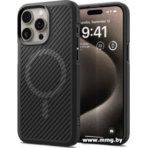 Чехол Spigen Core Armor (MagFit) для iPhone 15 Pro Max ACS06442 (черный)