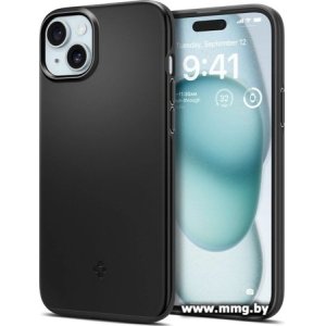 Чехол Spigen Thin Fit для iPhone 15 ACS06776 (черный)