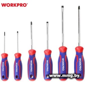 Набор отверток Workpro WP200504 (6 предметов)
