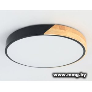 Светильник-тарелка Ambrella light FZ1305 (черный/светлое дерево)