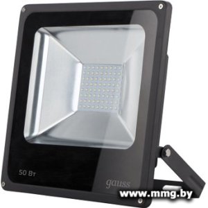 Купить Прожектор Gauss LED 50W IP65 6500K 613100350 (черный) в Минске, доставка по Беларуси