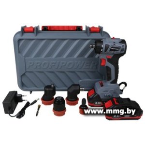 Купить Profipower MKBL-18BM (с 2-мя АКБ, кейс, сменные патроны) в Минске, доставка по Беларуси