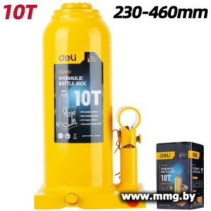 Бутылочный домкрат Deli DQ71010 10т