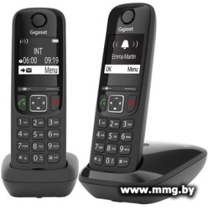 Gigaset AS690 DUO (черный) L36852-H2816-M201