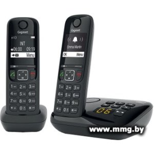 Gigaset AS690A DUO RUS (черный) L36852-H2836-M201