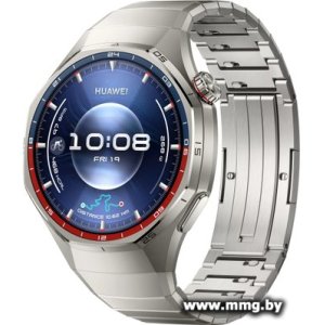 Huawei Watch GT 6 Pro 46 мм (серебристый, с серебристым браслетом, международная версия) 55020FWB