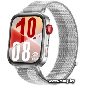 Huawei Watch FIT 4 (серебристый, с серым нейлоновым ремешком, международная версия) 55020fak