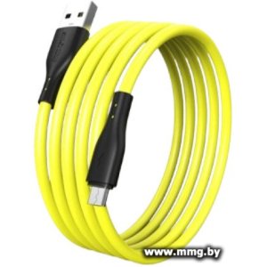 Кабель SmartBuy iK-12-S21by USB Type-A - microUSB (1 м, желтый)