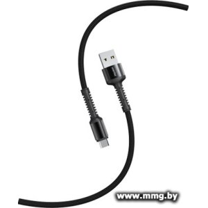 Кабель SmartBuy iK-12-S26b USB Type-A - microUSB (1 м, черный)