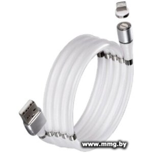 Кабель SmartBuy Ik-512mag-s USB Type-A - Lightning (1 м, белый)