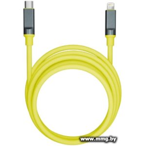 Кабель SmartBuy IK-12-PDBOLD-YELLOW USB Type-C - Lightning (1 м, желтый)