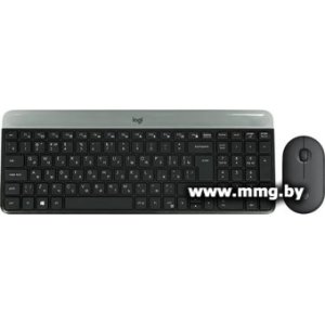 Купить Logitech MK470 Slim Wireless Combo 920-009204 (графитовый) в Минске, доставка по Беларуси
