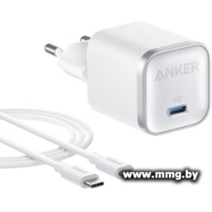 Зарядное устройство Anker Nano Charger A2692 45W USB Type-C (белый)