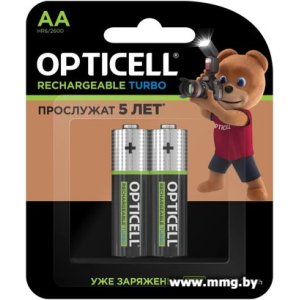 Аккумулятор OPTICELL TURBO AA 2600 mAh (2 шт) 6080001