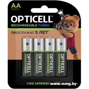Аккумулятор OPTICELL TURBO AA 2600 mAh (4 шт) 6080002