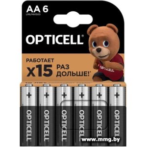 Батарейка Opticell Basic AA (6 шт) 6051006
