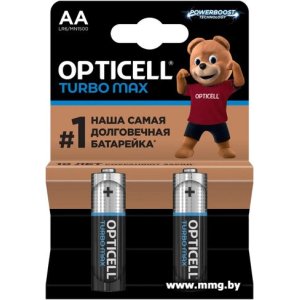 Купить Батарейка Opticell Turbo Max AA (2 шт) 6053001 в Минске, доставка по Беларуси