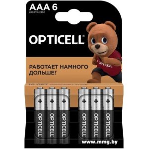 Купить Батарейка OPTICELL BASIC AAA (6 шт) 5051007 в Минске, доставка по Беларуси