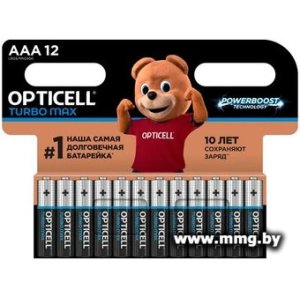 Купить Батарейка OPTICELL TURBO MAX AAA (12 шт) 6053010 в Минске, доставка по Беларуси