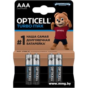 Батарейка OPTICELL TURBO MAX AAA (4 шт) 6053004